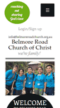 Mobile Screenshot of belmoreroadchurch.org.au